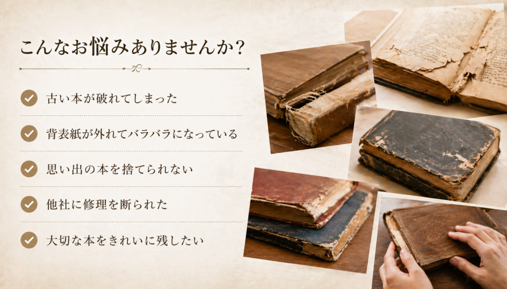 本の修理｜株式会社キンキ